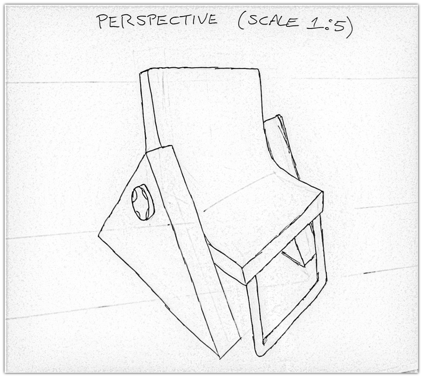 Sketch of a dynamic seat